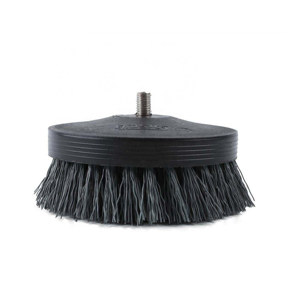 3.5" Drill Brush With Attachment Power Scrubber For Cleaning Car Carpet Tire Bathroom,Heavy Duty